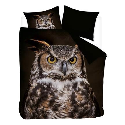 Snoozing Grand-Duc housse de couette 