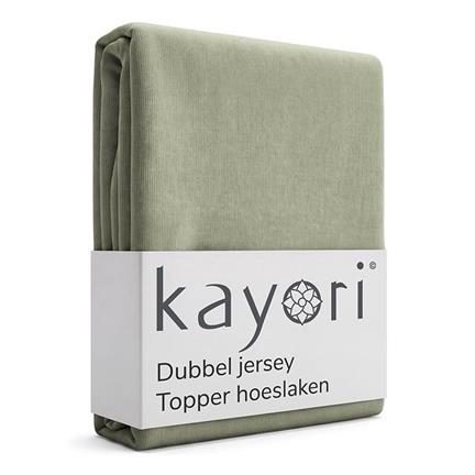 Kayori Saiko drap-housse surmatelas double jersey stretch