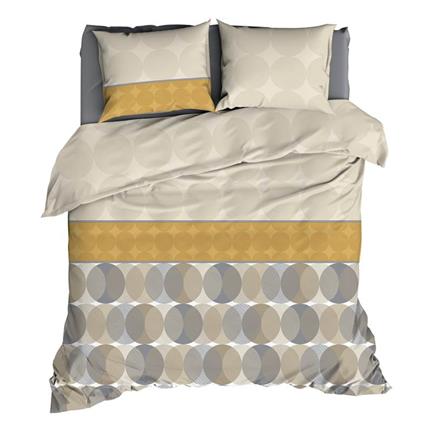 Satin d’Or Cercles housse de couette