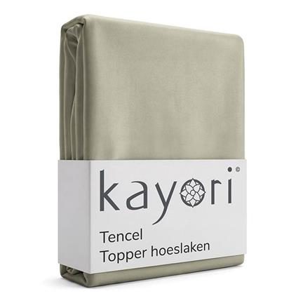 Kayori Kiyo drap-housse surmatelas Tencel