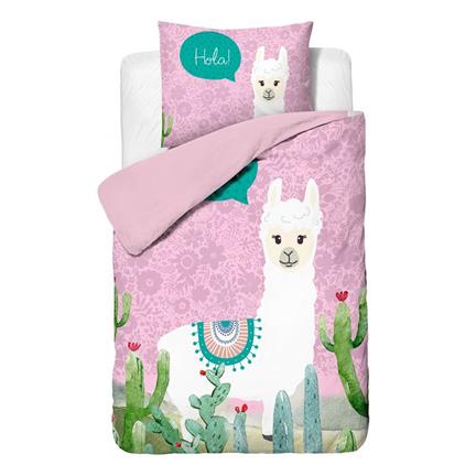 Little Monster Hola Lama housse de couette - thumbnail_01