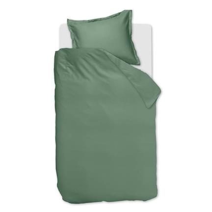 Snoozing Satin Uni housse de couette - thumbnail_01
