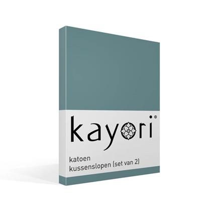 Kayori Kai taies d’oreiller coton 57 fils (lot de 2)
