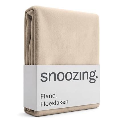 Snoozing drap-housse flanelle