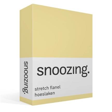 Snoozing drap-housse flanelle stretch