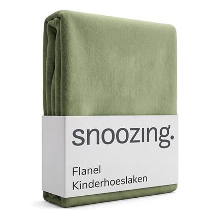 Snoozing drap-housse enfant flanelle