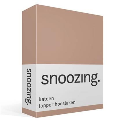 Snoozing drap-housse surmatelas coton 57 fils