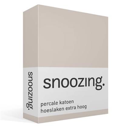 Snoozing drap-housse grand bonnet percale