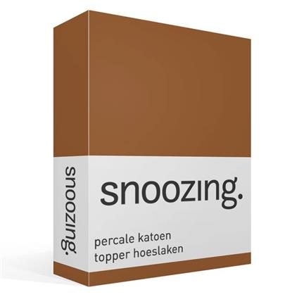 Snoozing drap-housse surmatelas percale
