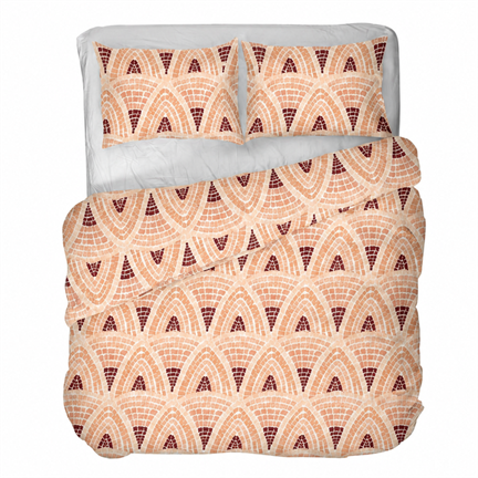 Kayori Erika housse de couette en flanelle