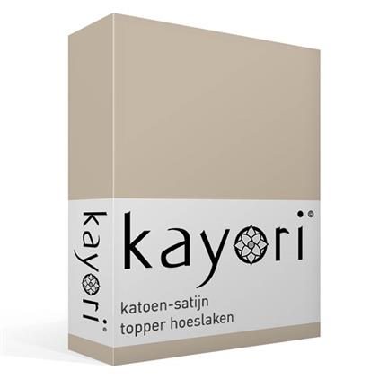 Kayori Saya drap-housse surmatelas satin