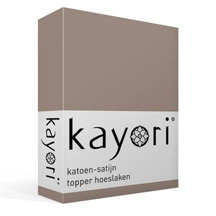 Kayori Saya drap-housse surmatelas satin