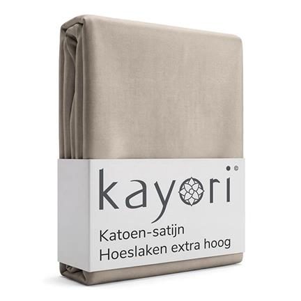 Kayori Saya drap-housse grand bonnet satin