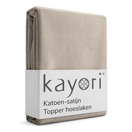 Kayori Saya drap-housse surmatelas satin