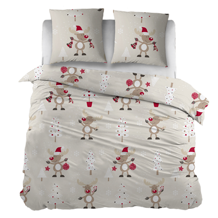Snoozing Patty housse de couette en flanelle