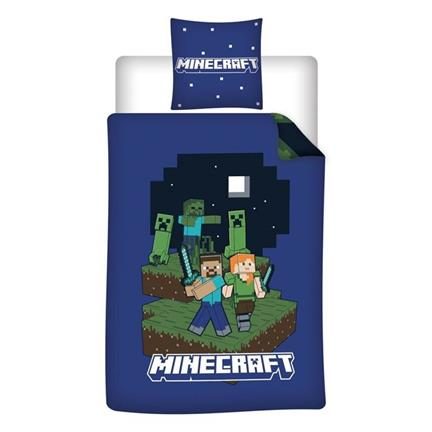 Minecraft housse de couette