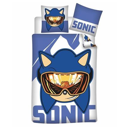 Sonic housse de couette en flanelle