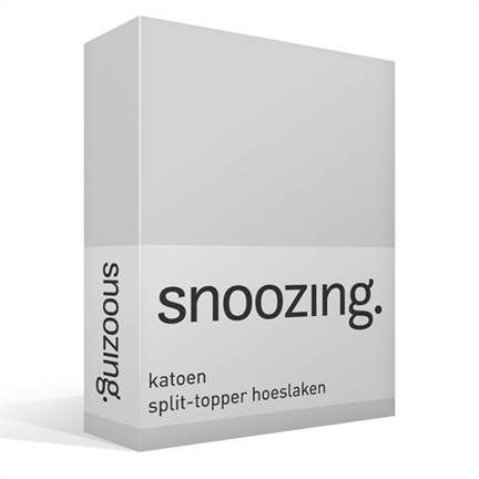 Snoozing drap-housse surmatelas TR coton 57 fils