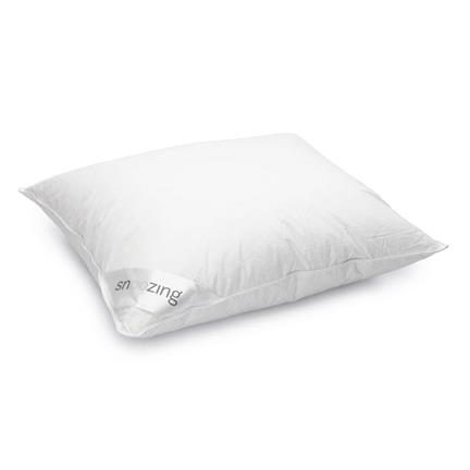 Snoozing Alaska oreiller duvet moelleux