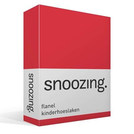 Snoozing drap-housse enfant flanelle