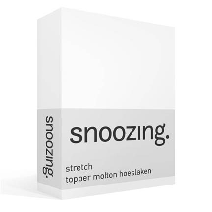 Snoozing drap-housse molleton stretch pour surmatelas 