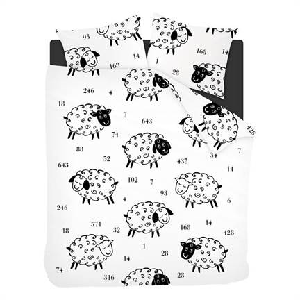 Snoozing Schaap housse de couette - thumbnail_01
