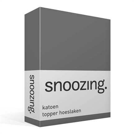 Snoozing drap-housse surmatelas coton 57 fils
