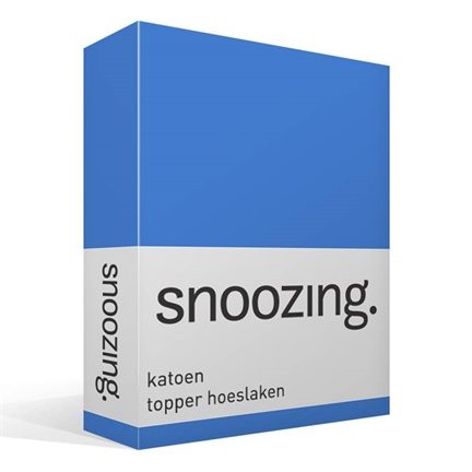 Snoozing drap-housse surmatelas coton - thumbnail_01