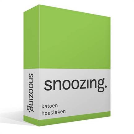 Snoozing drap-housse coton