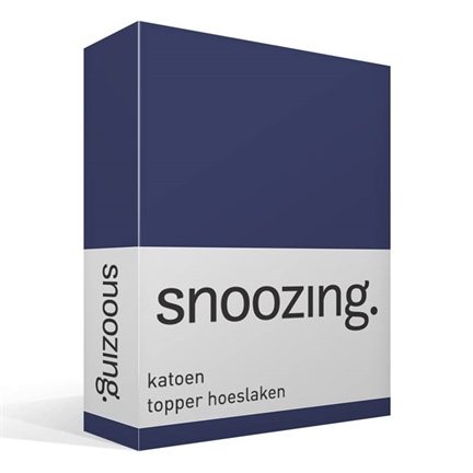 Snoozing drap-housse surmatelas coton - thumbnail_01