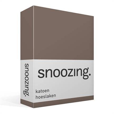 Snoozing drap-housse coton 57 fils
