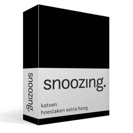 Snoozing drap-housse grand bonnet coton 57 fils