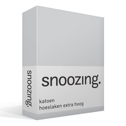 Snoozing drap-housse grand bonnet coton 57 fils