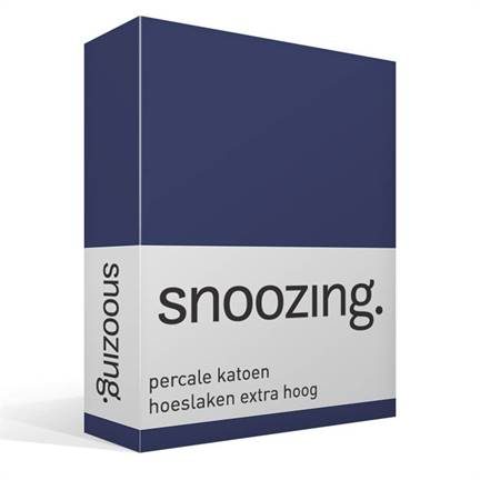 Snoozing drap-housse grand bonnet percale - thumbnail_01