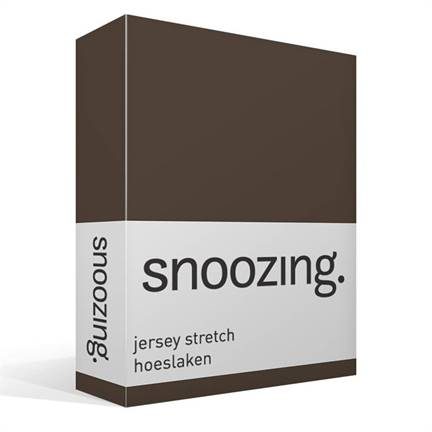 Snoozing drap-housse jersey stretch