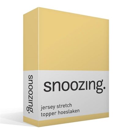 Snoozing drap-housse surmatelas jersey stretch