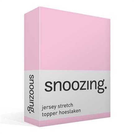 Snoozing drap-housse surmatelas jersey stretch