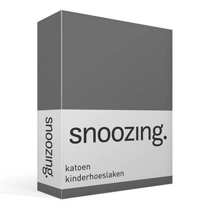Snoozing drap-housse enfant coton