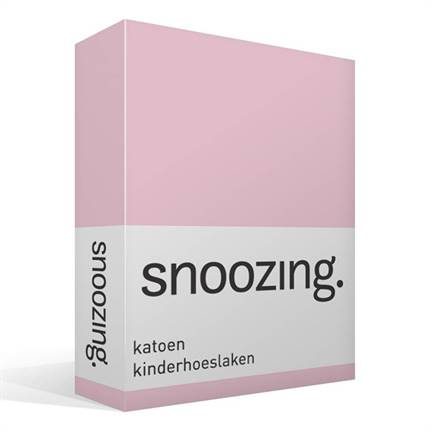 Snoozing drap-housse enfant coton
