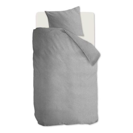 Beddinghouse Givre housse de couette en flanelle gris clair