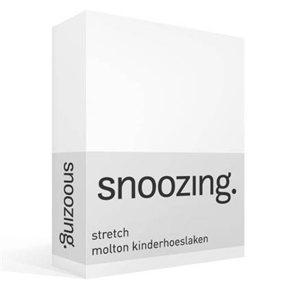 Snoozing drap-housse molleton stretch pour lit d'enfant