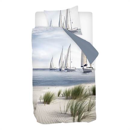Snoozing Dunes housse de couette bleu - thumbnail_01